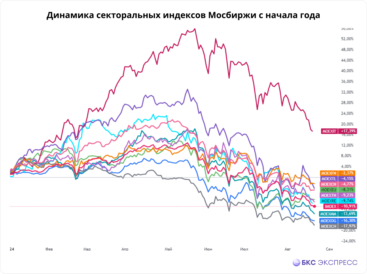 Единственный растущий сектор 2024 года